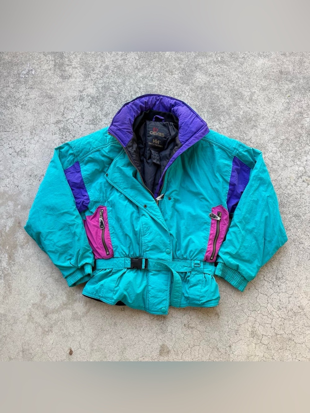 Vintage 90s Helly Hansen Cevas Snow Jacket Womens Medium